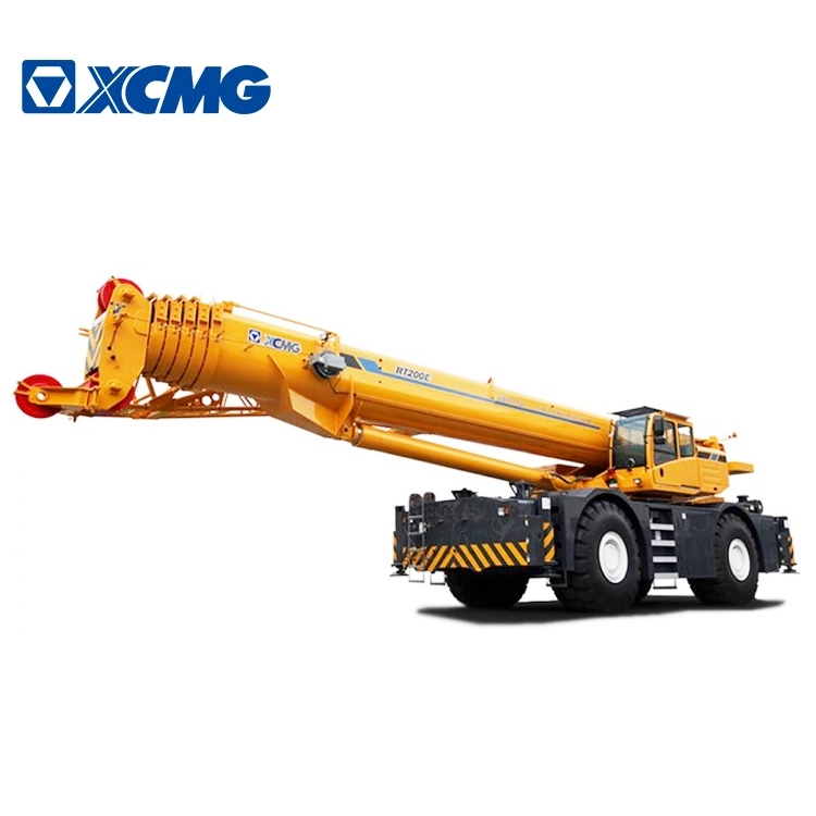 XCMG Official 200 Ton New Off Road Mobile Rough Terrain Cranes RT200E China Crane Truck Off Road Pri